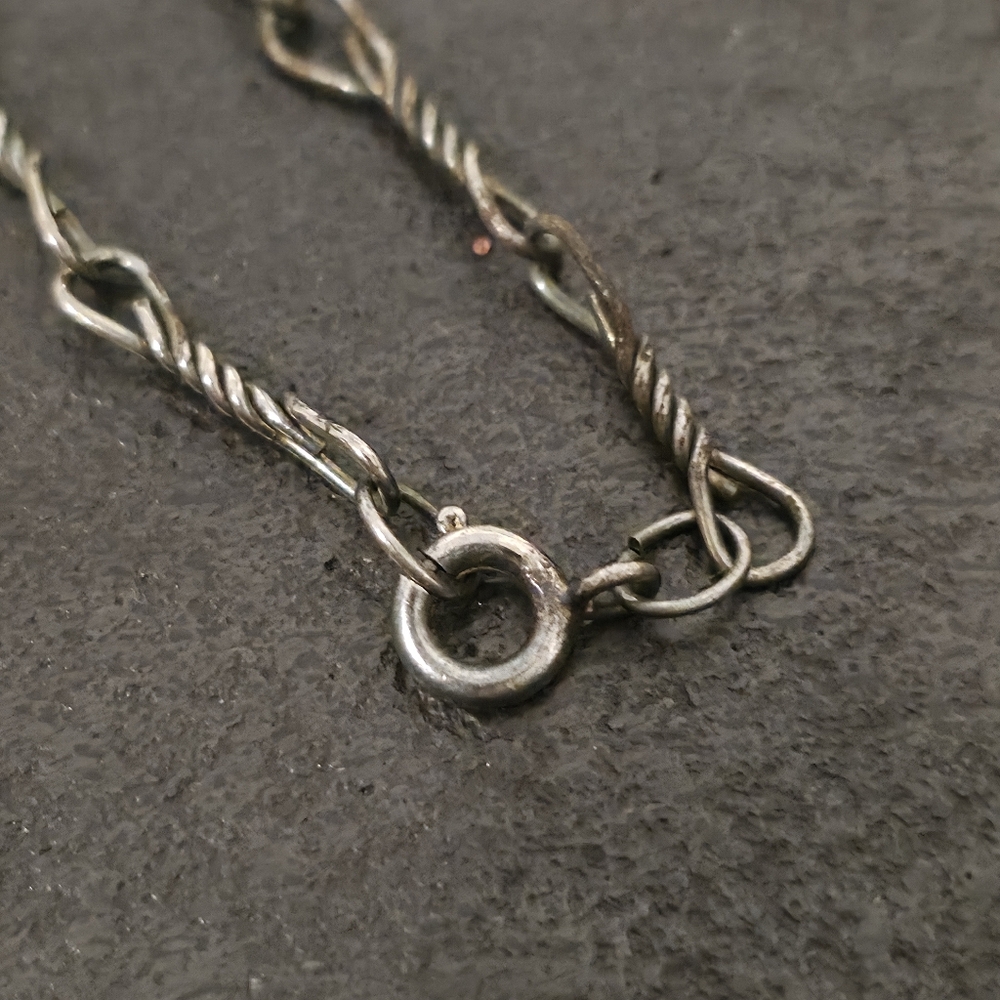 Vintage Magnifying Pendant Necklace Mid-Century Revival - Picture 6 of 7